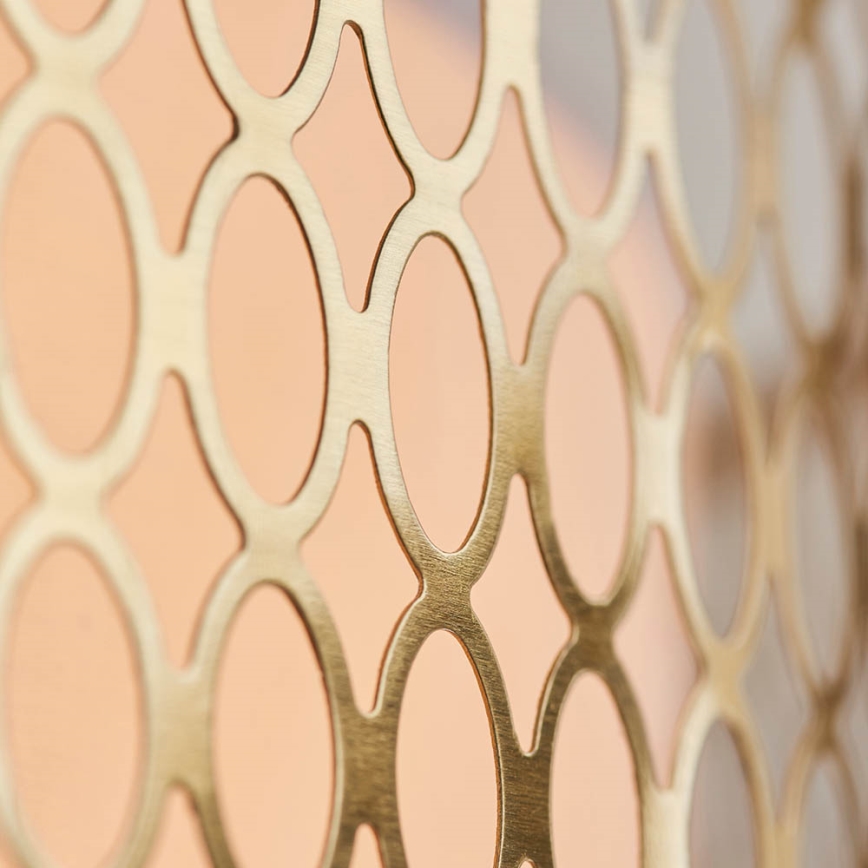 Endon 101568 - Kiinteä kattokruunu CORDERO 3xE27/10W/230V kulta