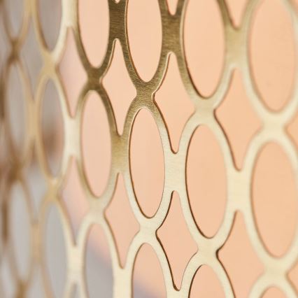 Endon 101569 - Ketjulla roikkuva kattokruunu CORDERO 3xE27/10W/230V, kultainen