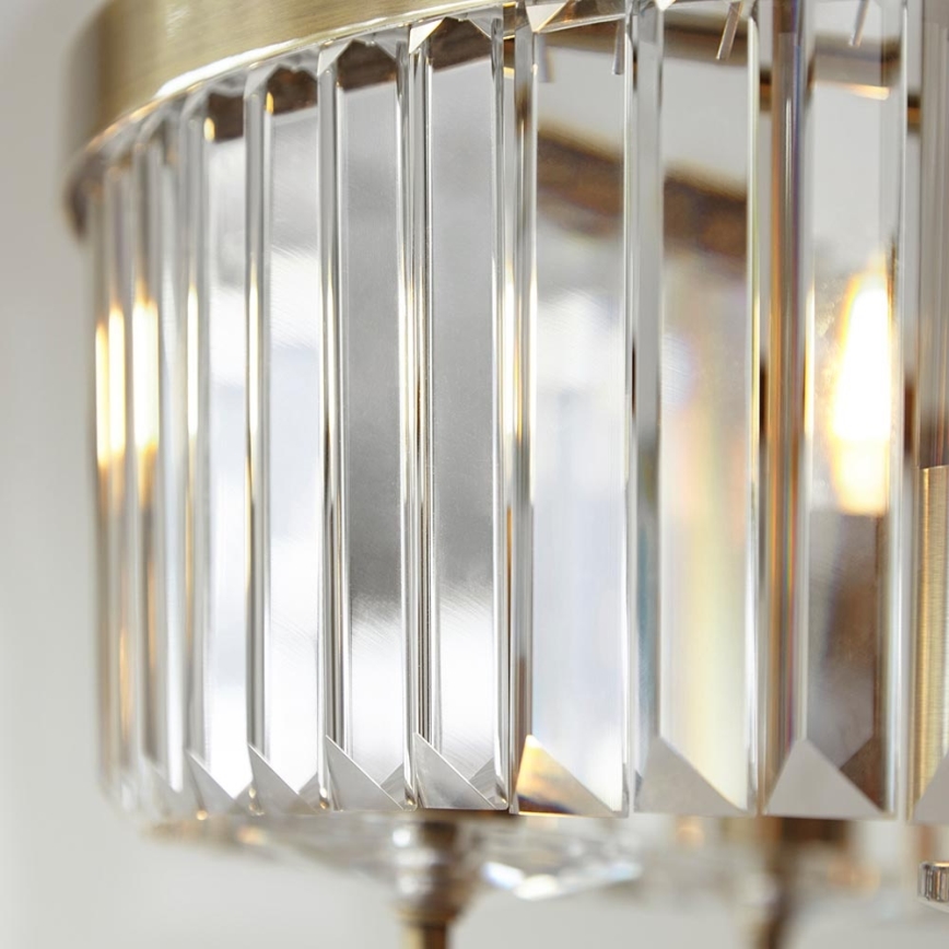Endon 102505 - Kattokruunu ketjulla 6xE14/6W/230V halkaisija 55 cm messinki
