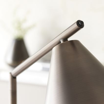 Endon 102895 - Lattialamppu CAPE 1xE27/10W/230V pronssi