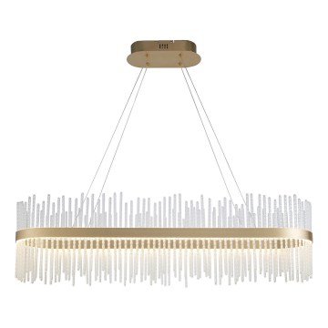 Endon 104082 - LED himmennettävä riippuvalaisin kaapelilla ADRIEL LED/47W/230V 3000K kultainen/kirkas