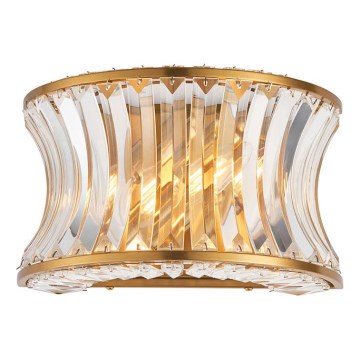 Endon 106812 - Kultainen seinävalaisin 2xE14/7W/230V