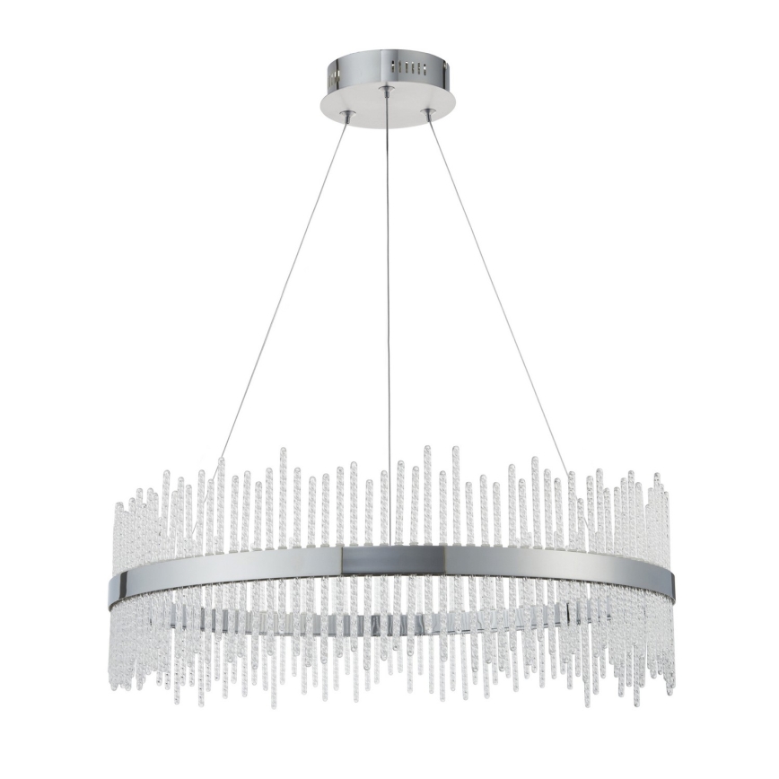 Endon 107108 - LED-riippuvalaisin vaijerilla LED/56W/230V 3000K kiiltävä kromi