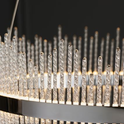 Endon 107108 - LED-riippuvalaisin vaijerilla LED/56W/230V 3000K kiiltävä kromi