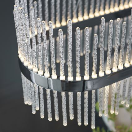 Endon 107109 - LED-riippuvalaisin vaijerilla LED/47W/230V 3000K kiiltävä kromi