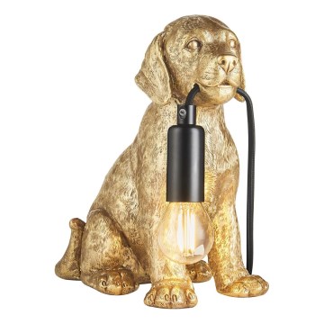 Endon 107364 - Pöytävalaisin PUPPY 1xE14/7W/230V kulta