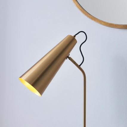 Endon 107527 - Pöytävalaisin KARNA 1xE27/10W/230V messinki