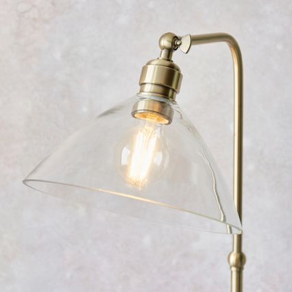 Endon 107609 - Lattiavalaisin 1xE27/10W/230V messinki