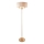 Endon 110724 - Lattialamppu HIGHCLERE 1xE14/40W/230V beige/messinki halkaisija 47 cm