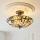 Endon 111892 - Pinta-asennettava Tiffany-tyylinen kattovalaisin ASHTON 3xE27/10W/230V halkaisija 45 cm