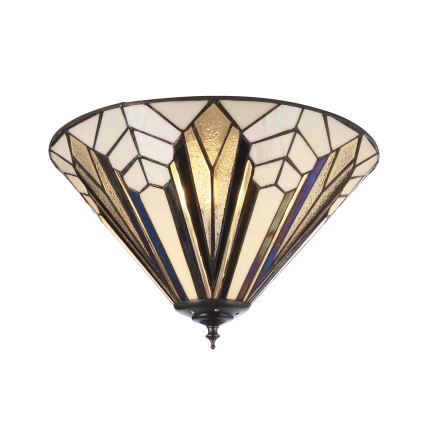 Endon 112191 - Kattovalaisin Tiffany ASTORIA 2xE27/60W/230V, halkaisija 40 cm