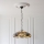 Endon 112193 - Tiffany SULLIVAN - ketjullinen kattokruunu 3xE27/60W/230V halkaisija 57 cm