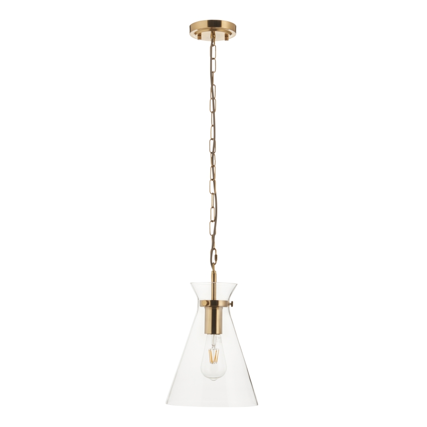 Endon 112859 - HARLOW kattokruunu ketjulla 1xE27/10W/230V messinki