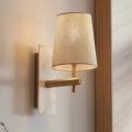 Endon 114200 - Seinävalaisin 1xE14/7W/230V beige/kultainen