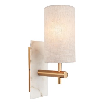 Endon 114201 - Seinävalaisin 1xE14/7W/230V beige/kulta