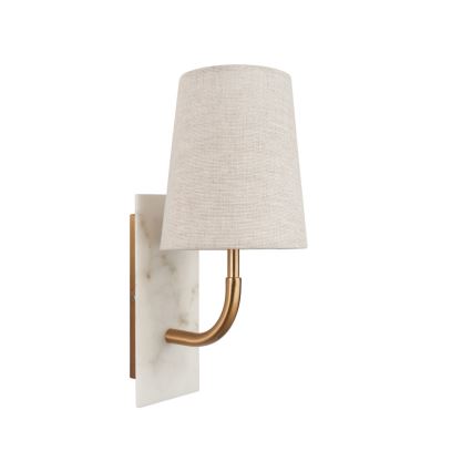Endon 114202 - Seinävalaisin 1xE14/7W/230V beige/kullanvärinen