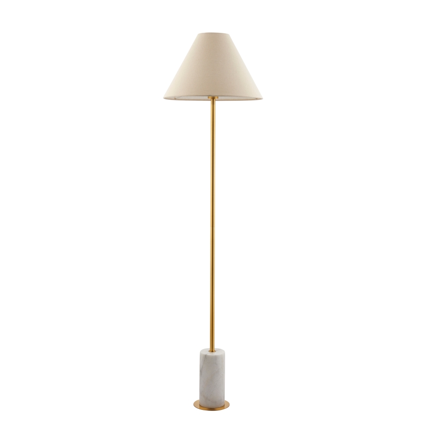 Endon 114209 - Lattiavalaisin 1xE27/10W/230V beige/kulta