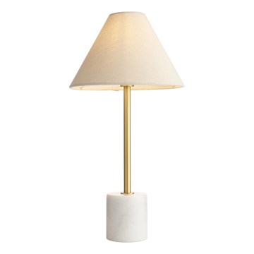 Endon 114211 - Pöytälamppu 1xE14/7W/230V beige/messinki