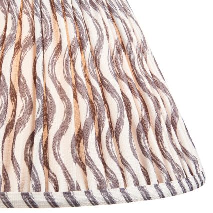 Endon 114785 - LED himmennettävä ladattava lattiavalaisin BURLEY LED/1,5W/5V 3600 mAh messinki/harmaa