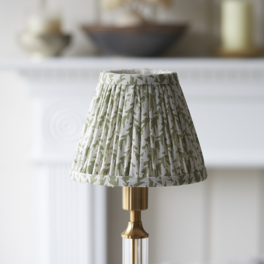 Endon 114838 - LED Himmennettävä ja ladattava pöytälamppu MORTON LED/1,5W/5V 3600 mAh messinki/vihreä