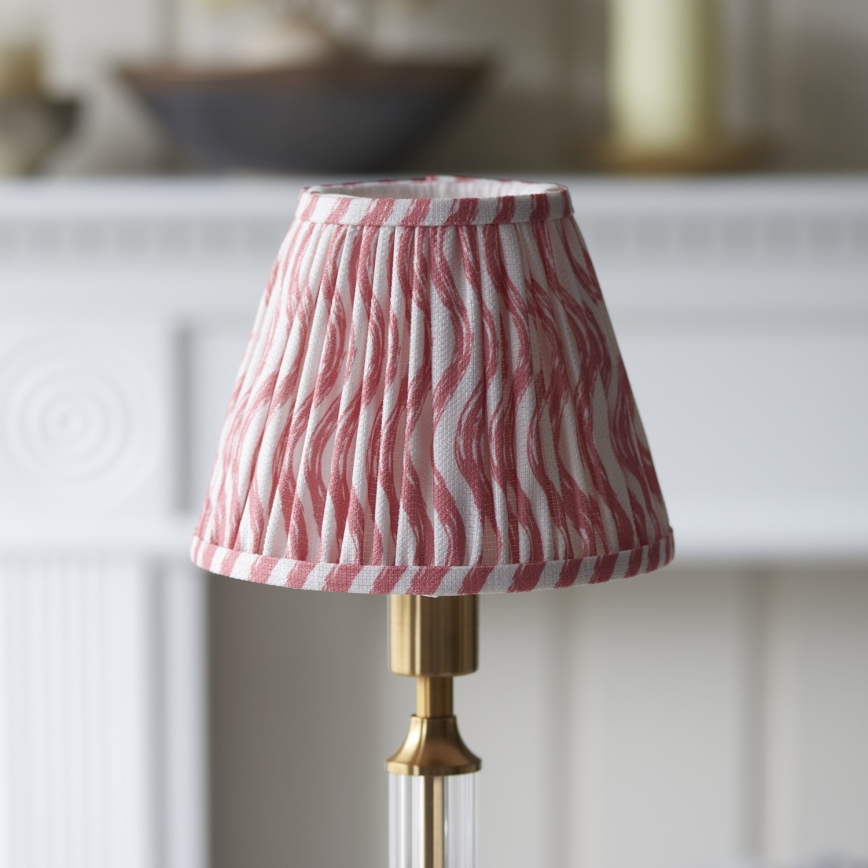 Endon 114842 - LED Himmennettävä ja ladattava pöytälamppu MORTON LED/1,5W/5V 3600 mAh messinki/vaaleanpunainen