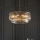 Endon 119456 - RIDGETON kattokruunu ketjulla 8xE14/7W/230V messinki