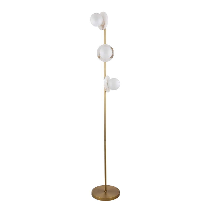 Endon 120042 - Lattiavalaisin CERCHIO 3xG9/5W/230V messinki