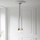 Endon 120648 - Riippuvalaisin vaijerilla 3xE27/10W/230V, messinkinen