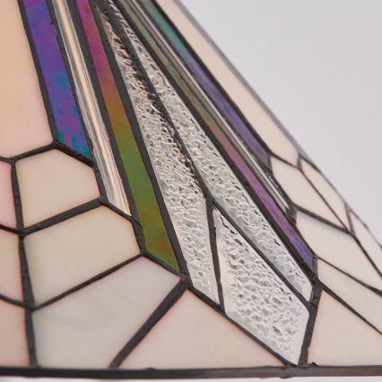 Endon 63937 - Tiffany ASTORIA riippuvalaisin ketjulla 1xE27/60W/230V Ø 40 cm