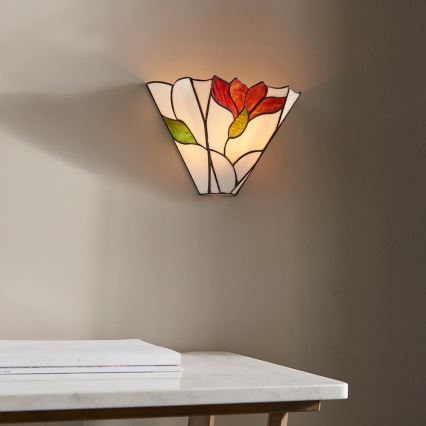 Endon 63964 - Seinävalaisin Tiffany BOTANICA 1xE14/40W/230V