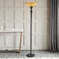 Endon 64042 - Lattiavalaisin Tiffany DARK STAR 1xE27/60W/230V, Ø 42 cm