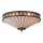 Endon 64145 - Tiffany FARGO - kattovalaisin 2xE27/60W/230V, halkaisija 41,5 cm