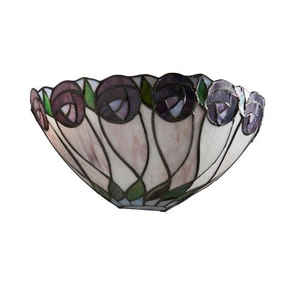 Endon 64178 - Seinävalaisin Tiffany HUTCHINSON 1xE14/40W/230V