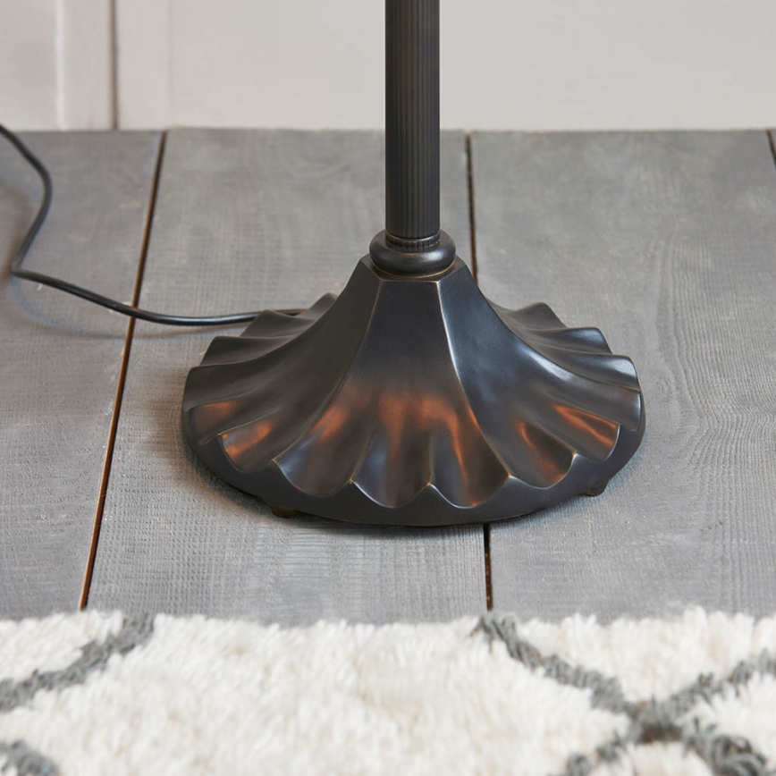 Endon 64192 - Lattiavalaisin Tiffany JAMELIA 2xE27/60W/230V halkaisija 50 cm