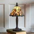 Endon 64196 - Tiffany-tyylinen pöytälamppu JAMELIA 1xE14/40W/230V, halkaisija 20 cm