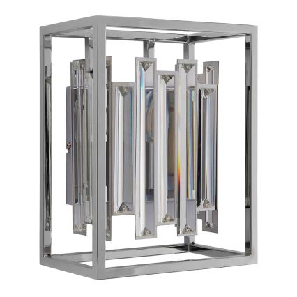 Endon 81932 - ACADIA-seinävalaisin 1xE14/40W/230V, kiiltävä kromi