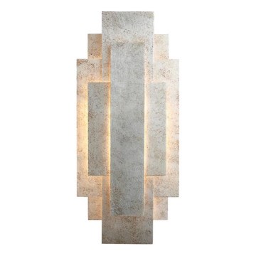 Endon 90451 - Seinävalaisin ALZARE 2xG9/3W/230V valkoinen patina