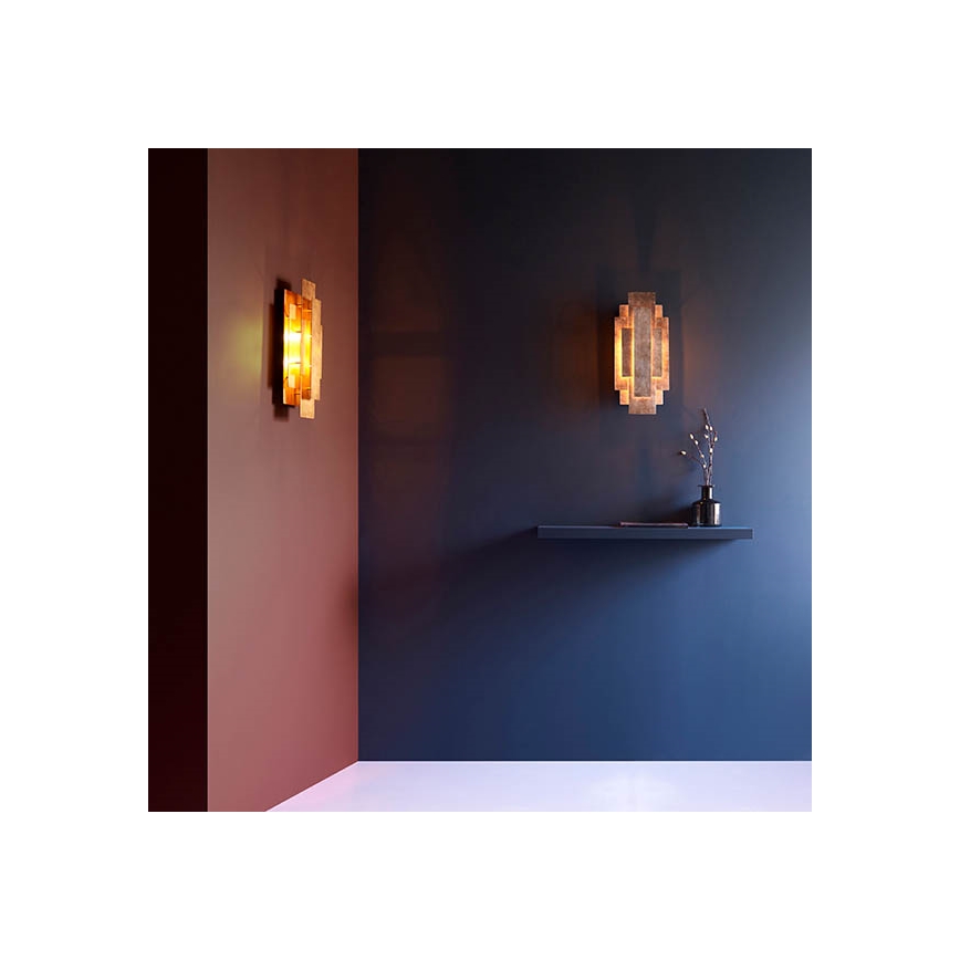 Endon 90451 - Seinävalaisin ALZARE 2xG9/3W/230V valkoinen patina