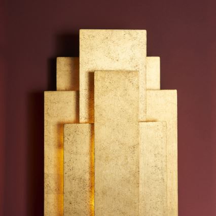 Endon 90452 - Seinävalaisin ALZARE 2xG9/3W/230V kulta