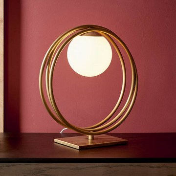 Endon 92491 - Pöytävalaisin EMILIO 1xG9/3W/230V kultainen/valkoinen