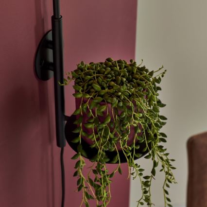 Endon 92726 - Seinävalaisin HALO 1xG9/3W/230V musta/valkoinen