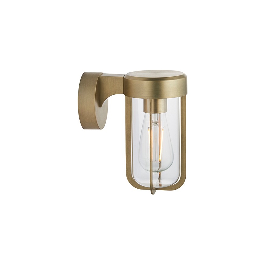 Endon 92855 - Kylpyhuoneen seinävalaisin 1xE27/6W/230V IP44 messinki