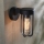 Endon 92859 - Kylpyhuoneen seinävalaisin 1xE27/6W/230V IP44 musta