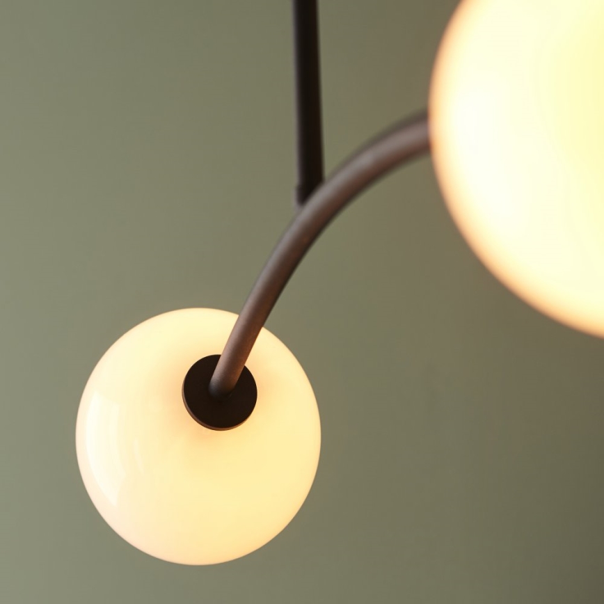 Endon 92940 - Varrellinen kattovalaisin BALANCE 4xG9/3W/230V musta/valkoinen