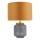 Endon 93067 - Pöytävalaisin ZINNIA 1xE27/10W/230V sininen/kultainen