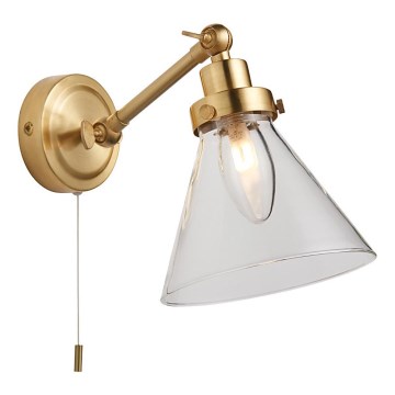 Endon 93854 - helmiäisviimeistelyllä FARADAY 1xG9/3W/230V IP44 kulta