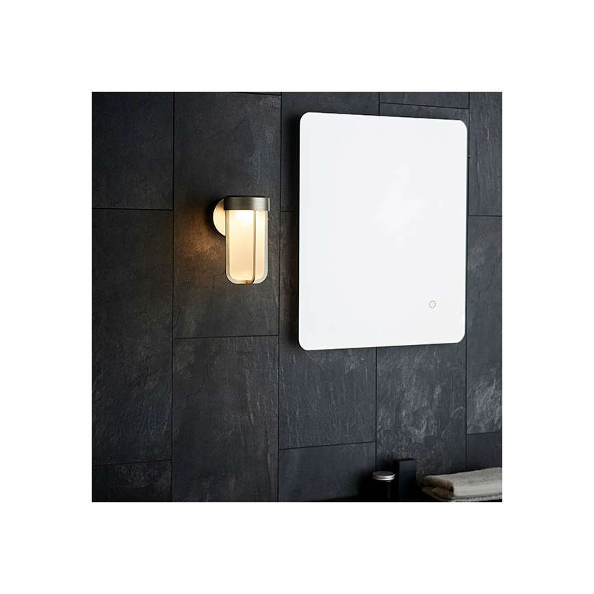 Endon 94990 - LED-kylpyhuoneen seinävalaisin LED/8W/230V IP44 2700K mattakromi