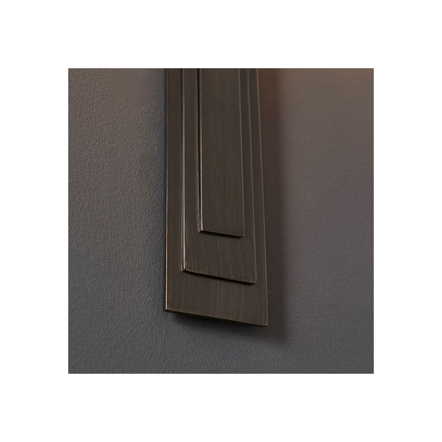 Endon 95271 - Seinävalaisin CARLTON 1xE27/10W/230V pronssi