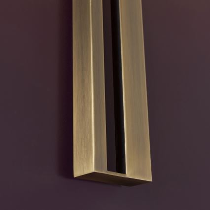 Endon 95452 - Seinävalaisin 1xE27/10W/230V beige/kultainen