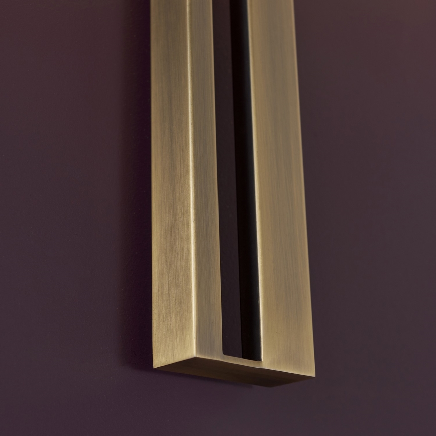 Endon 95452 - Seinävalaisin 1xE27/10W/230V beige/kultainen